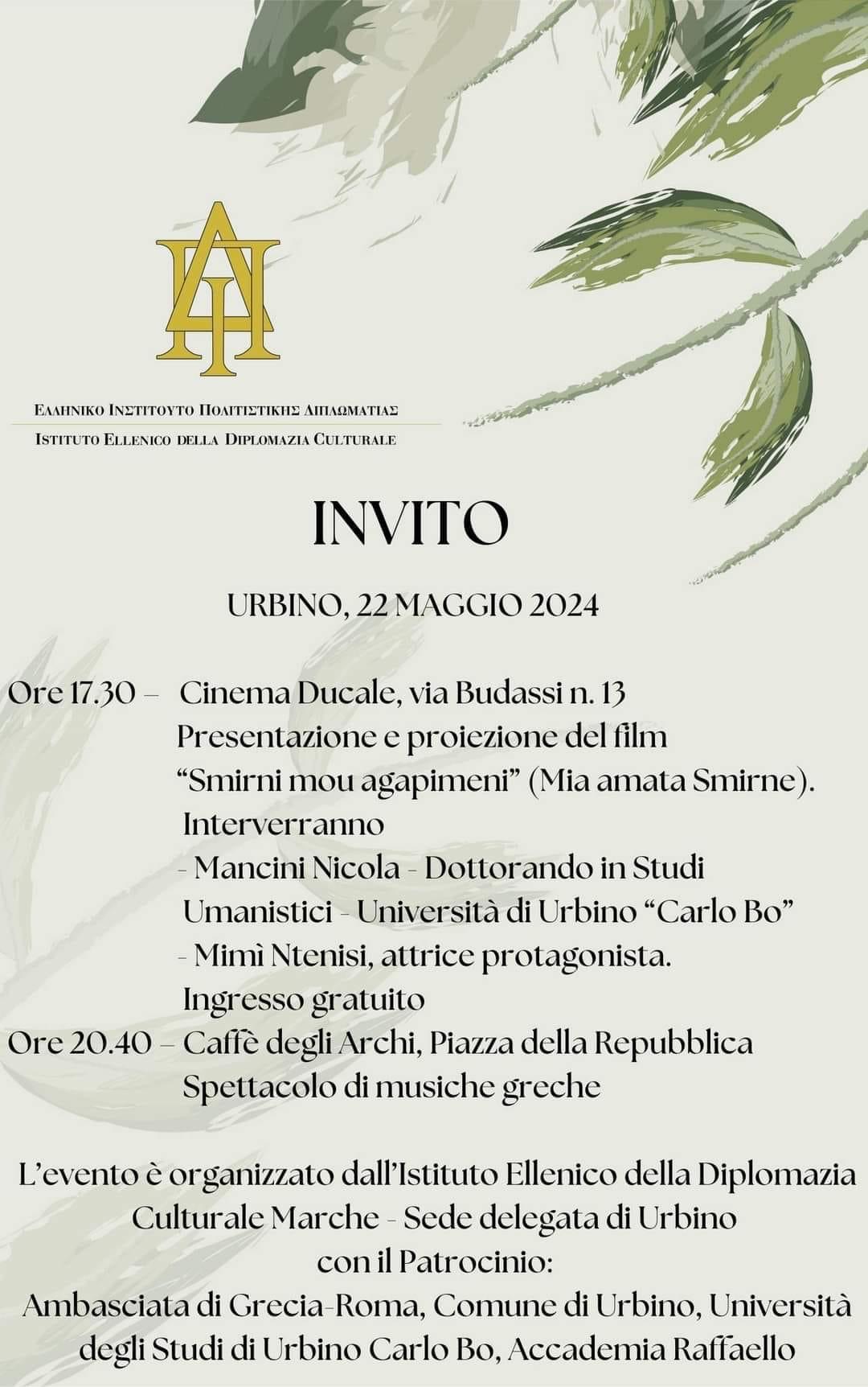 Urbino 22 maggio